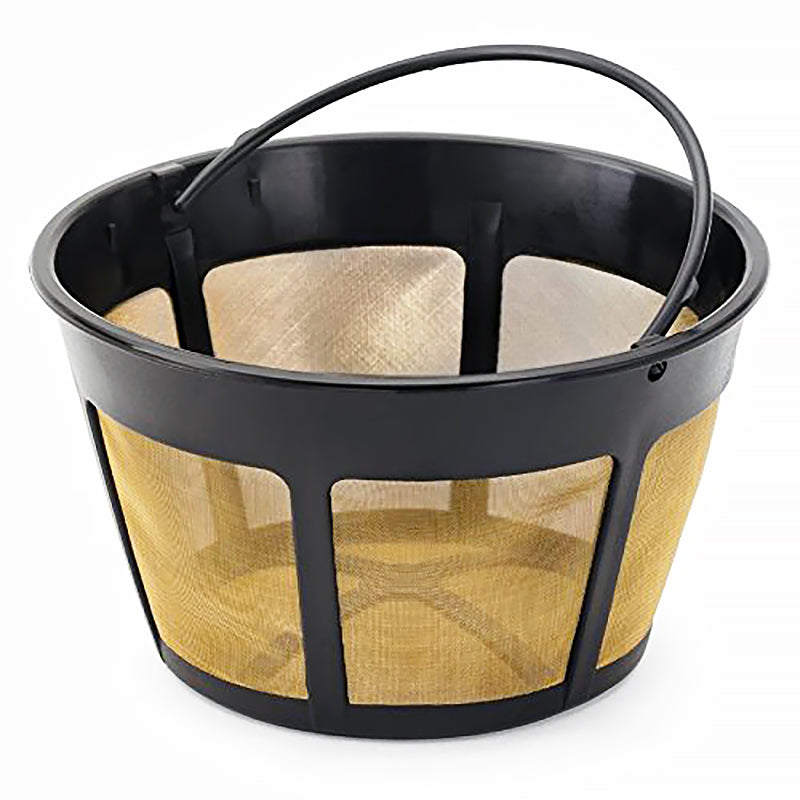 NRP Screen Basket 12-cup Gold-tone Permanent Coffee Filter