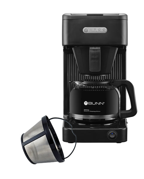 NRP 304 Stainless Steel Permanent Coffee Filter made for BUNN Coffeemaker 10cup & Other 12-14 cup Filter Coffeemakers | Basket filter with handle