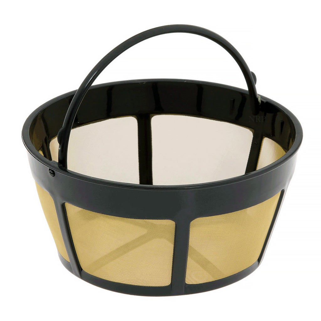 Fill & Brew Reusable Coffee Filter Basket for Most Mr. Coffee, Black &  Decker Plastic Makers