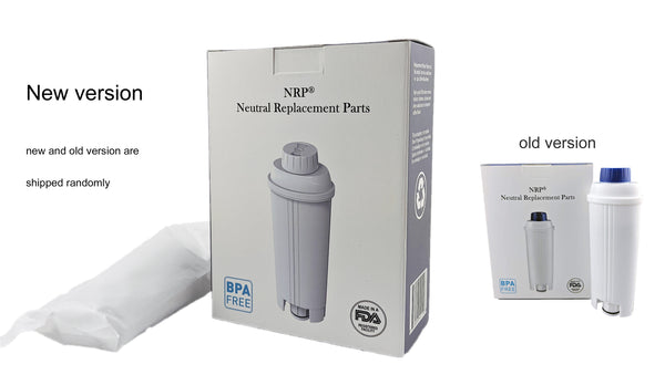 NRP 3-pack Replacement Water Filter Cartridges for DeLonghi Automatic Coffee Machine Most Series | Coffee Water Filter DLSC002, SER3017